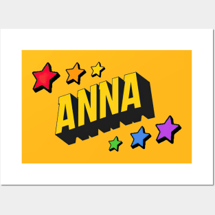 Anna - Personalized style Posters and Art